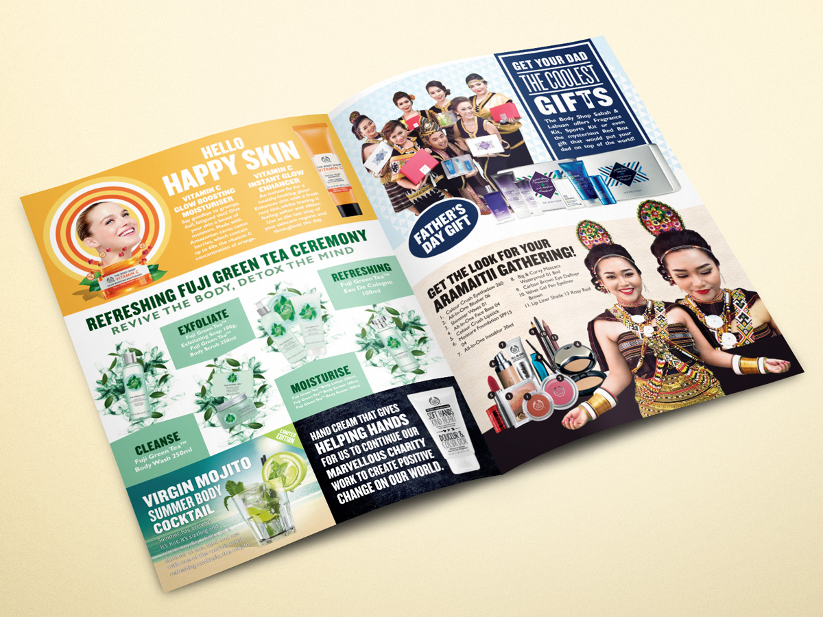 The Body Shop Kaamatan and Father's Day Newsletter 2015 Design 02