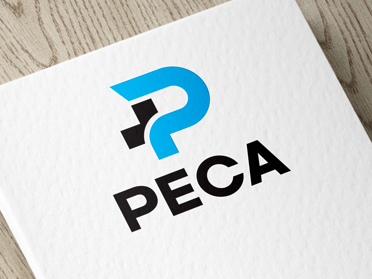 PECA Logo Textured Mockup